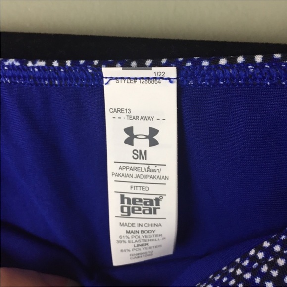 NWT Under Armour Spotted Camo Print Microthread Fitted Bikini Bottoms Size Small - Picture 7 of 8